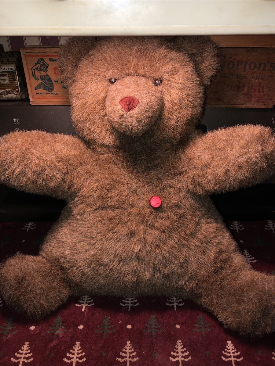 Spinoza Therapy Autism plush Bear Speaks From Heart Cassette