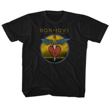 Bon Jovi You Give Love A Bad Name Youth T Shirt 2T-YXL Rock Music