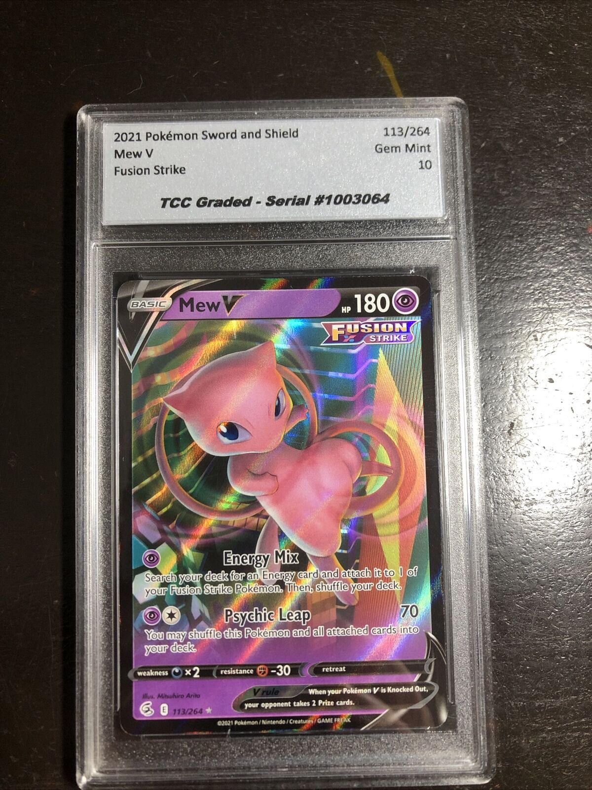 Mew V, Fusion Strike, TCG Card Database