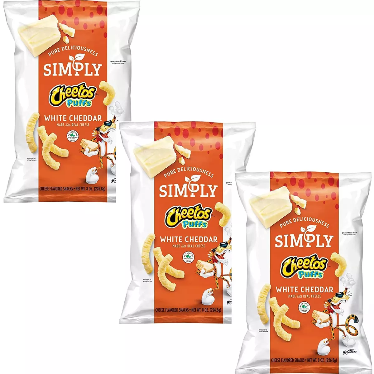 CHEETOS® Simply Puffs White Cheddar Cheese Flavored Snacks