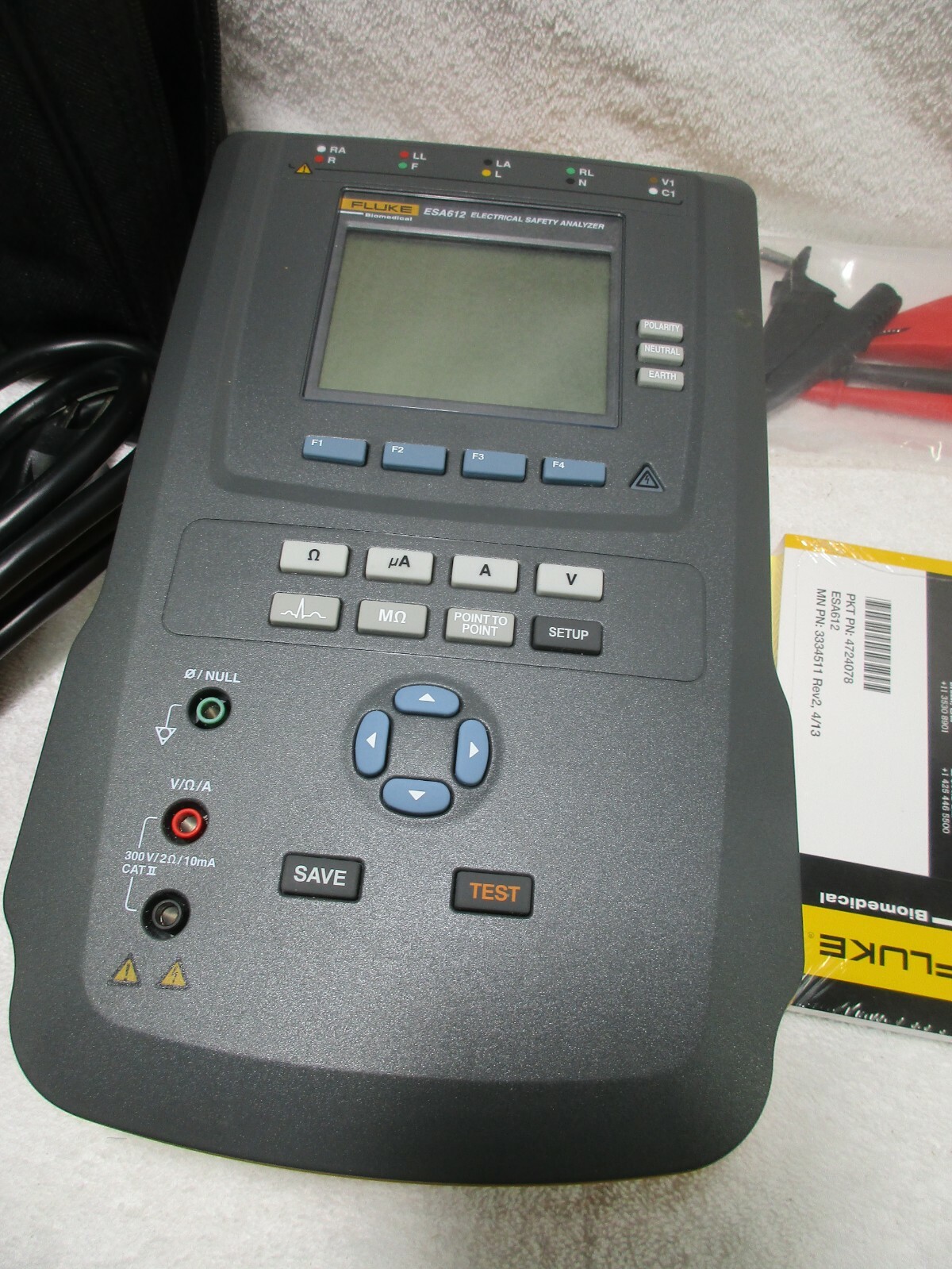 Fluke Biomedical 115 V Electrical Safety Analyzer (ESA612) for sale
