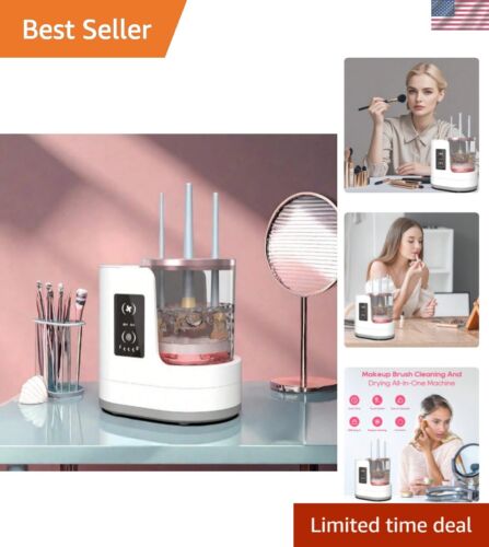 Valentine's Day gift, a ladies' exclusive electric makeup brush cleaner, a cl...