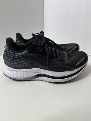 Saucony Endorphin Shift Mens Size Black White Running Shoes Sneakers 