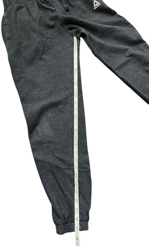Reebok Boys Gray Fleece Jogger Sweatpants Size XL (18-20) With Elastic Waist - Picture 7 of 8