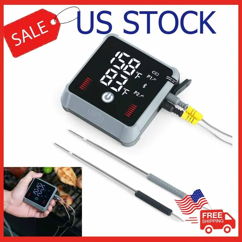 Expert Grill Digital Bluetooth Rechargeable Meat Thermometer 2