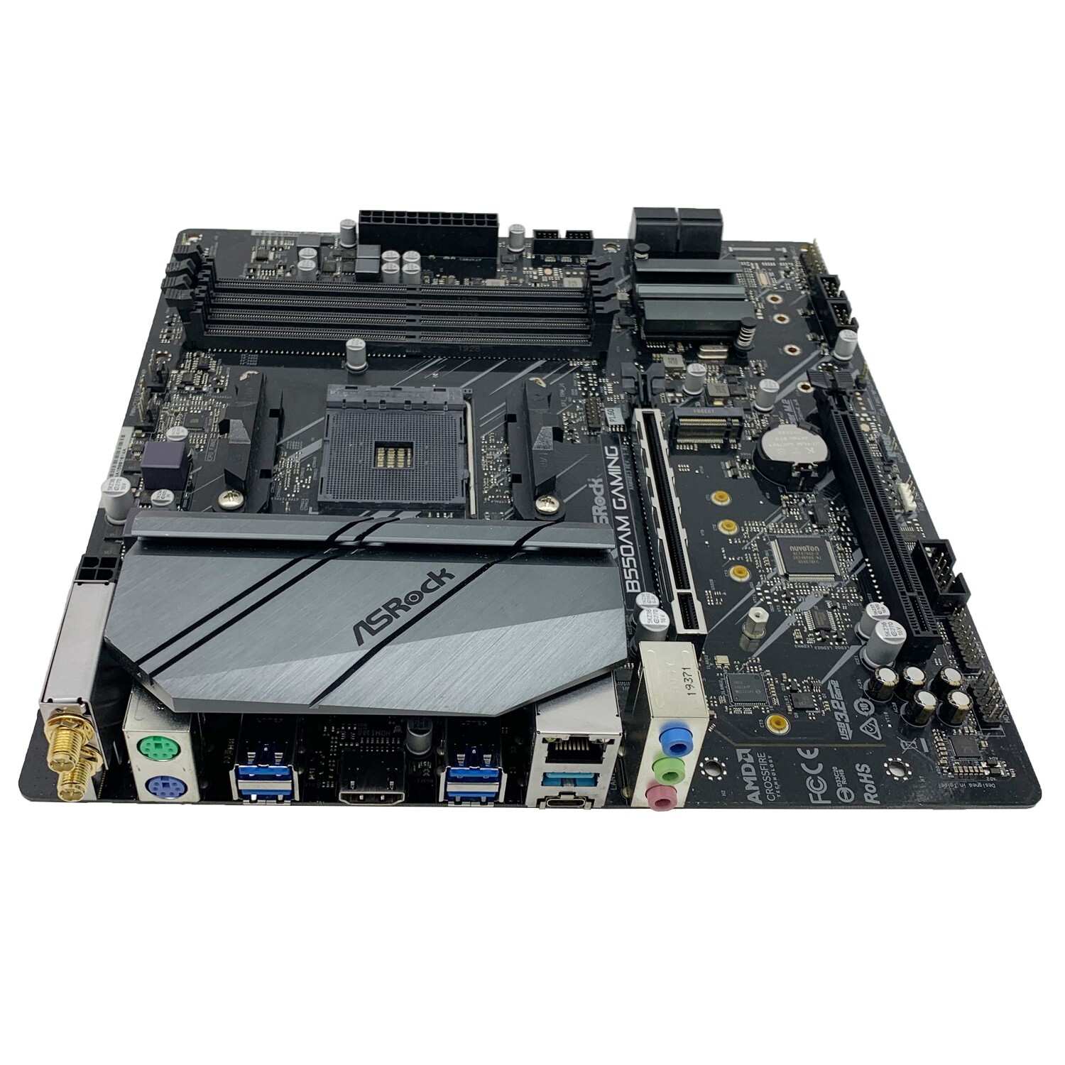 ASRock B550AM GAMING Motherboard MATX AMD B550A Socket AM4 DDR4 SATA3