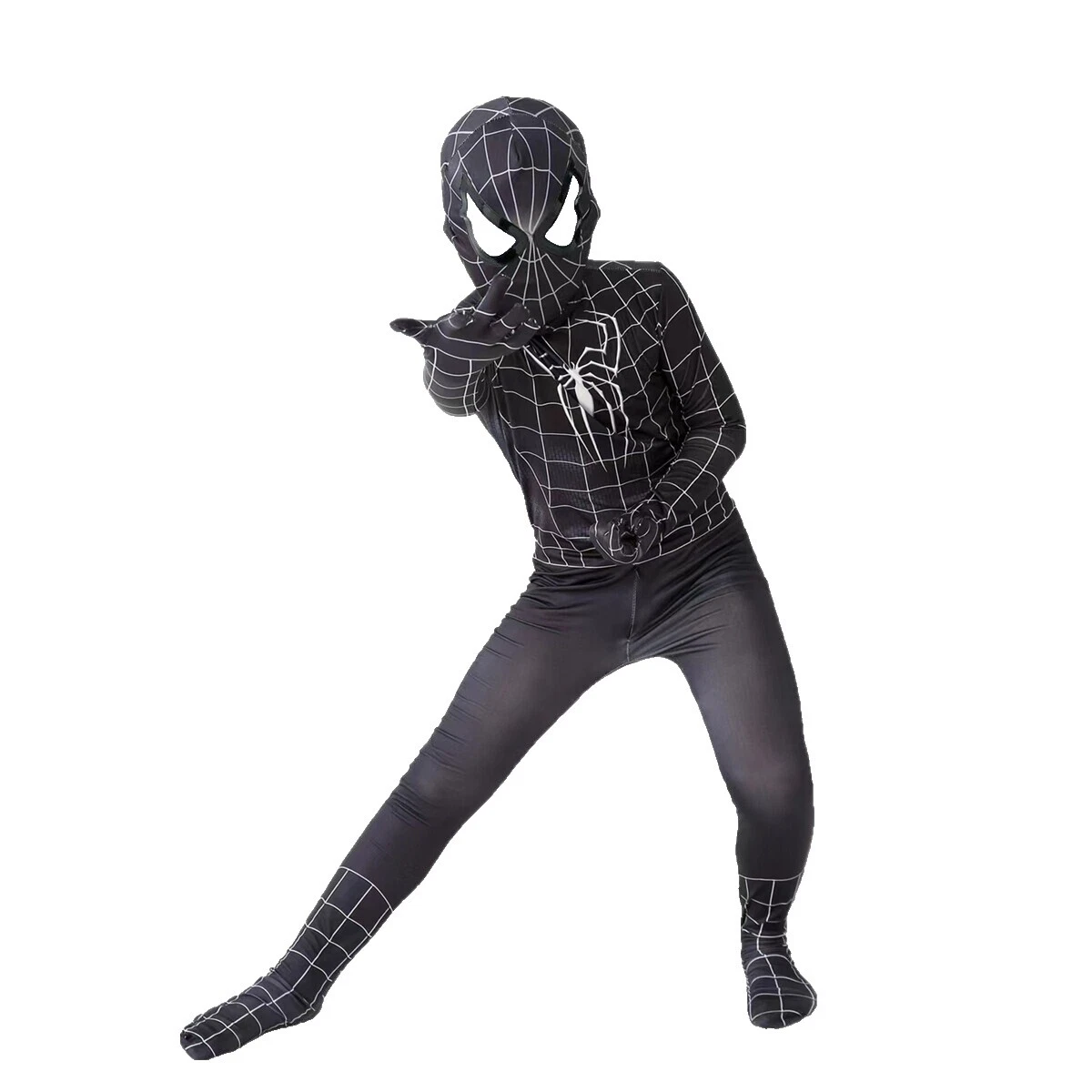 Spiderman Disfraces Unisex Negro