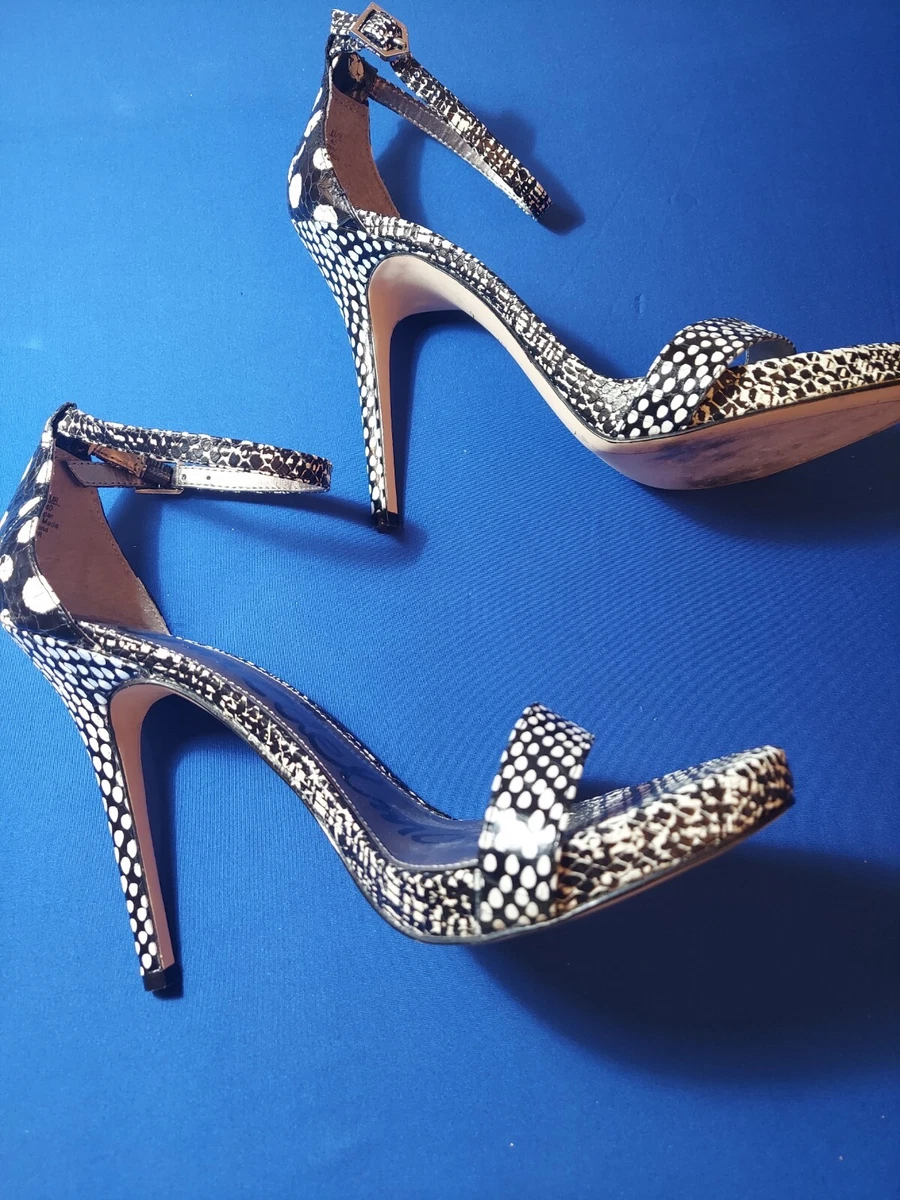 Sam edelman black and white heels sale