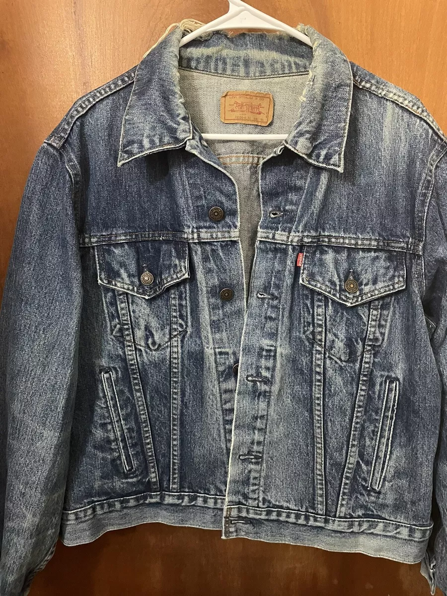 Astroworld levis denim jacket sales