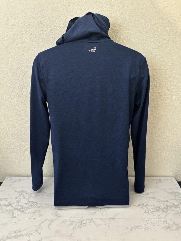 Pullover de manga larga con capucha Dri-fit atlético para hombre BCG talla S Pullover Y Foto 3 de 4