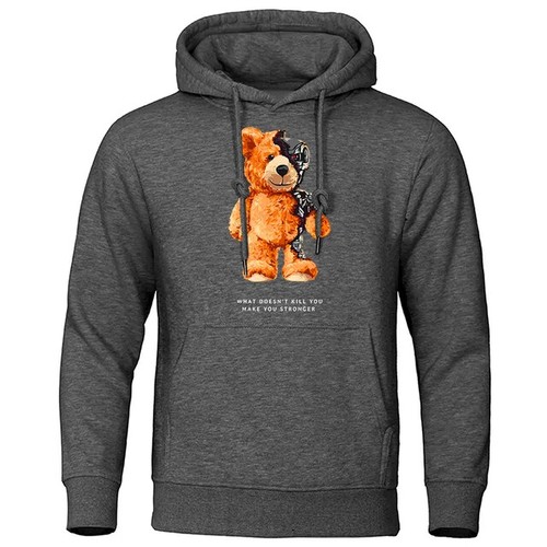 Graphic Hoodies sweater for Men Fashion Funny Clothing Loose Sweatshirts Street - Picture 12 of 16