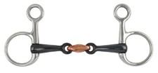 Shires Hanging Cheek Sweet Iron Snaffle 4.5" 5" 5.5" 6" ALL SIZES