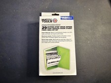 Piece Hyper-step Drill Bit Set New Matco Tools Db29hsrgs 29 Piece Hyper-step Drill Bit Set New Matco Tools Db29hsrgs 29
