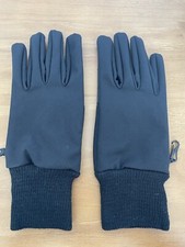 Black Soft Shell Gloves Men s Size XL Knit Cuff