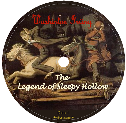 The Legend of Sleepy Hollow Washington Irving Audiobook in 2 Audio CDs - 第 1/1 張圖片