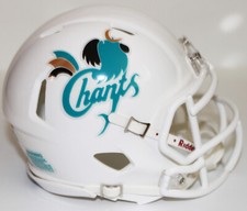 2021 Coastal Carolina Chanticleers Custom Riddell Mini Helmet vs UMass