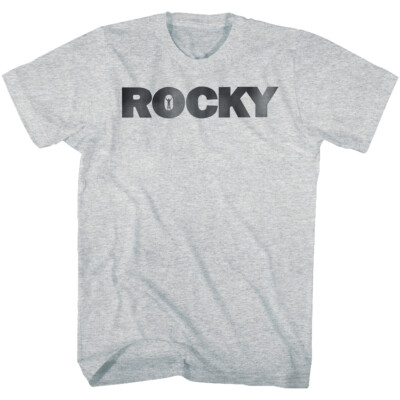 Rocky Black Movie Logo Rocky Balboa Sylvester Stallone Men's T Shirt