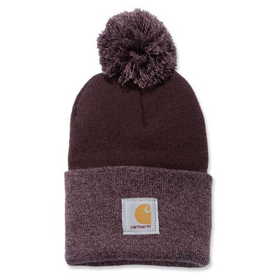 Carhartt Women's Lookout Pom Pom Hat, Black