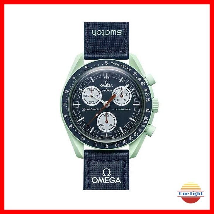 FREE SHIPPING】Swatch x Omega Bioceramic MoonSwatch Mission on