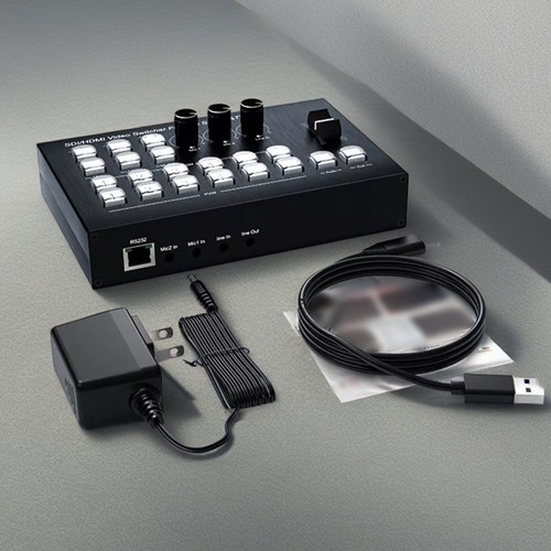 4K Video Switcher 4 HDMI Camera Streaming Live Production Broadcasting Station - Picture 2 of 10