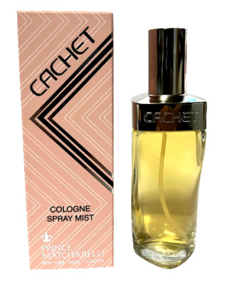 Cachet Perfume By Prince Matchabelli 3.0 oz Cologne Spray Mist New In  Box