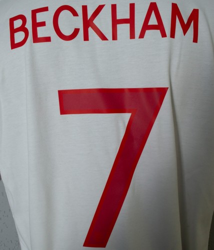 England Beckham Jersey 2010 World Cup Football Mens Umbro Home Shirt Size 2XL - Picture 7 of 7
