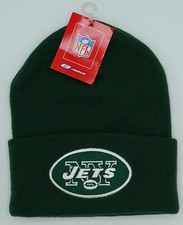 NFL New York Jets Reebok Youth Cuffed Winter Knit Hat Cap Beanie NEW