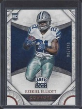 EZEKIEL ELLIOTT 2016 CROWN ROYALE BRONZE ROOKIE RC #D 5/249