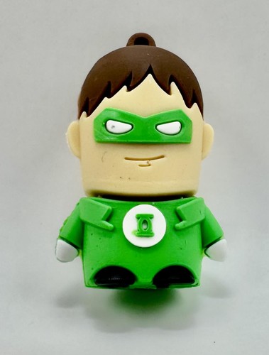 Novelty Cartoon Flash Drive 8GB | Green Hero Guy - Green - 第 1/4 張圖片