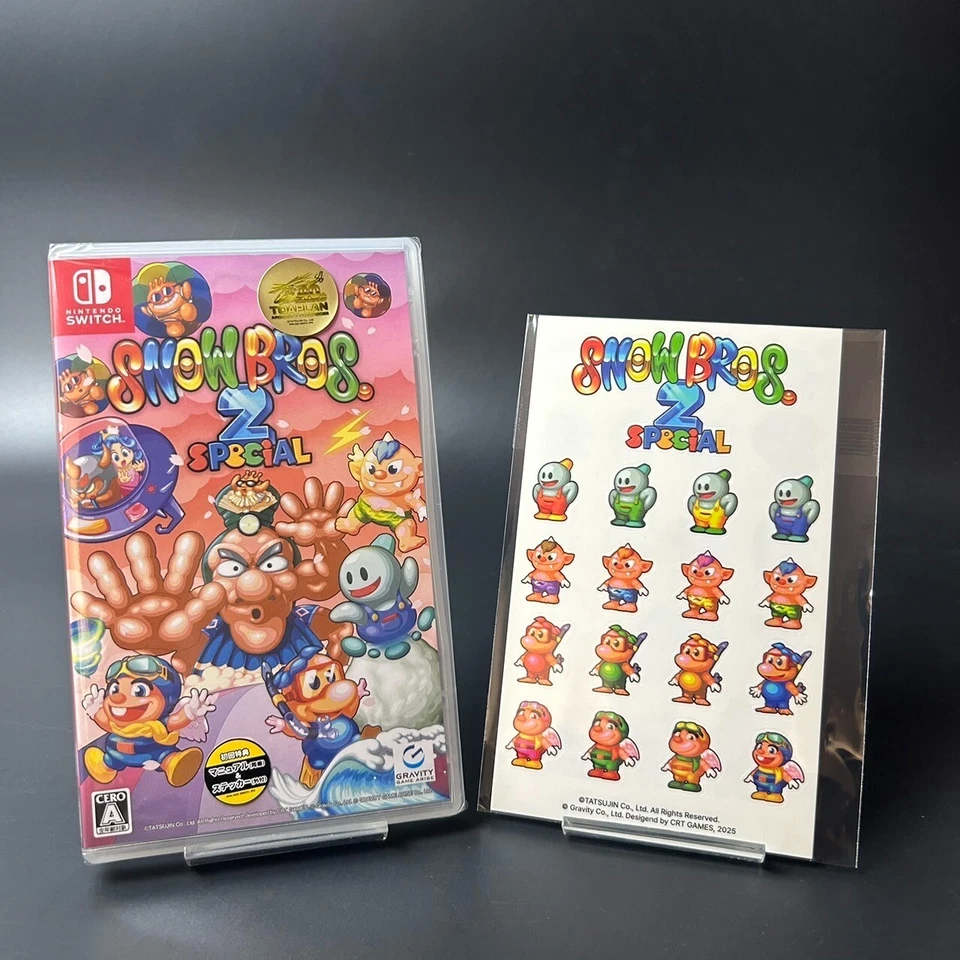 SNOW BROS. 2 SPECIAL Nintendo Switch Software from Japan 2025 Sealed New - Image 2 of 4