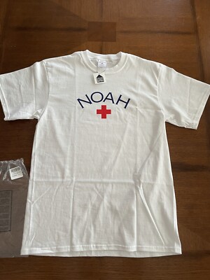 【NOAH】 CORE LOGO TEE WHITE Noah - Core Logo T-Shirt in White – Stoy