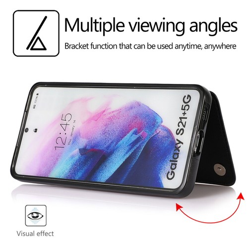 Leather Card Slot Wallet Case Cover Kickstand For Samsung Galaxy A13 A33 A53 A73 - Picture 68 of 81