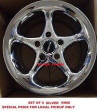 4 16 Silver 16x7 4-4.5 Ofsset 36mm.please Contact To Confirm Fitting