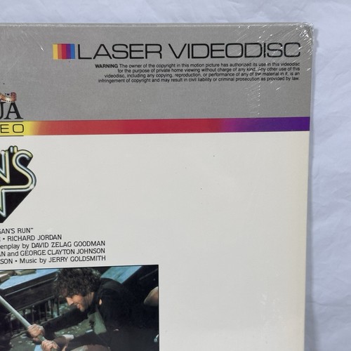 LOGAN'S RUN 2-Laserdisc LD WIDESCREEN FORMAT BRAND NEW SEALED RARE W/TRAILER! - Picture 8 of 16