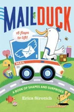 Mail Duck: A Book of Shapes and Surprises - Board book - VERY GOOD