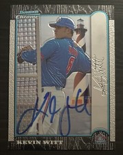 1999 Bowman Chrome #178 Kevin Witt Toronto Blue Jays Signed Card Autographed