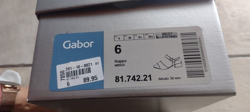 Damensandaletten von Gabor Größe 39 - Bild 5 von 5