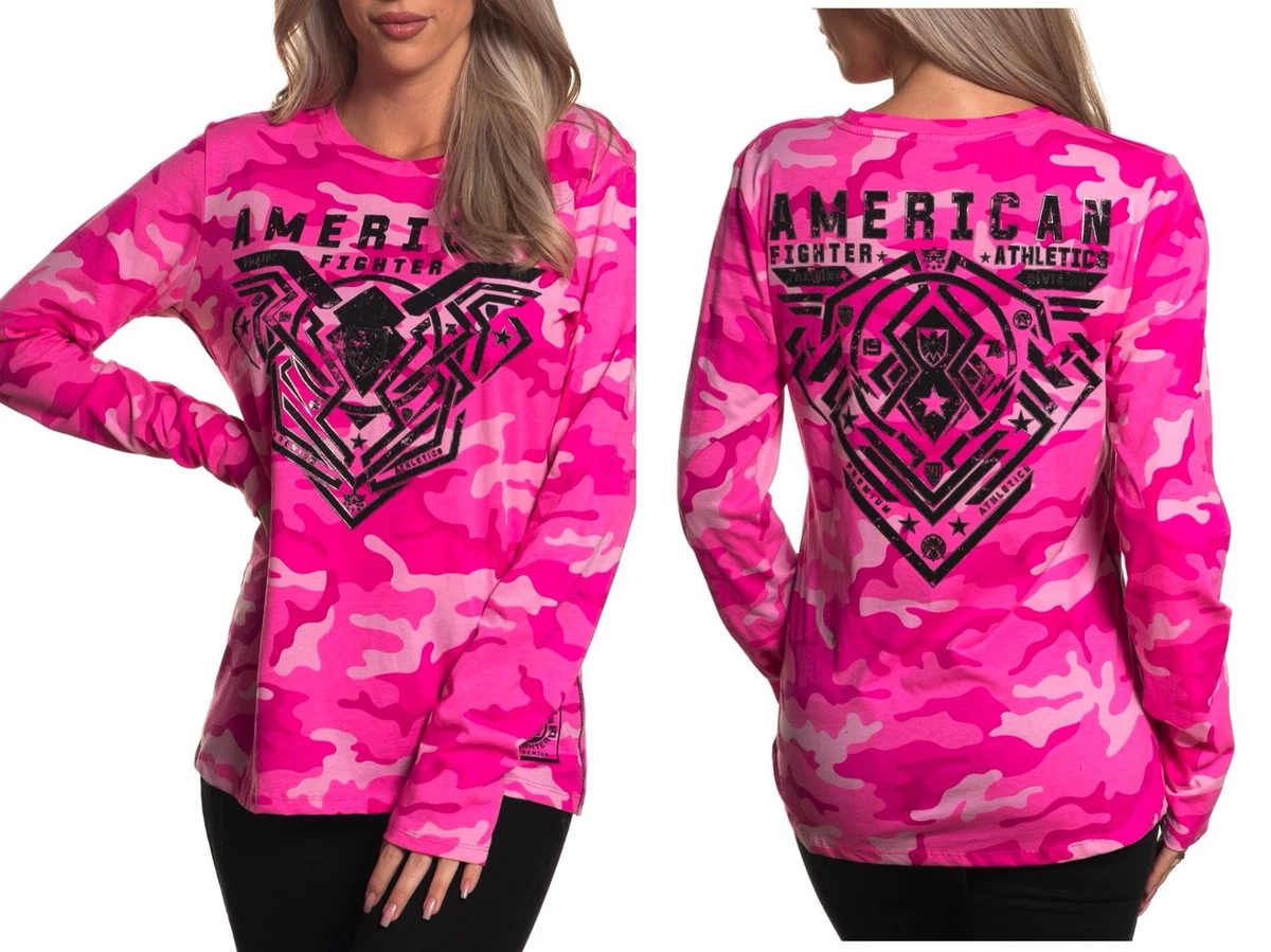 women's american fighter long sleeve shirts