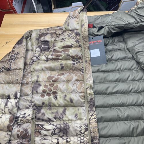 Kryptek Cirius Down Jacket Highlander LARGE NEW - Picture 5 of 11