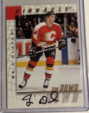 1997-98 Pinnacle Be A Player Auto Jim Dowd #111 Autograph Flames Flyers