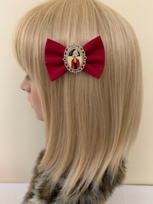 Jane Lane Daria hair bow clip rockabilly pin up girl geek retro sick sad world
