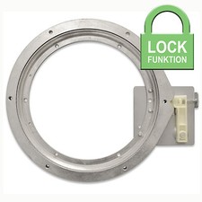 Drehkranz &Oslash; 254mm Aluminium mit Einrastung | Drehlager Drehscheibe Lenkkranz Alu
