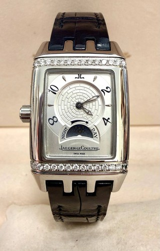 Jaeger-LeCoultre Reverso Manual Mechanical Swiss Diamond Bezel