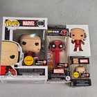Funko Pop Marvel DEADPOOL GAMER Box Set 5 pcs. Chase OPEN BOX Only at Gamestop