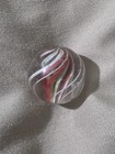 ANTIQUE GERMAN HANDMADE LATTICINO CORE MARBLE — photo 4