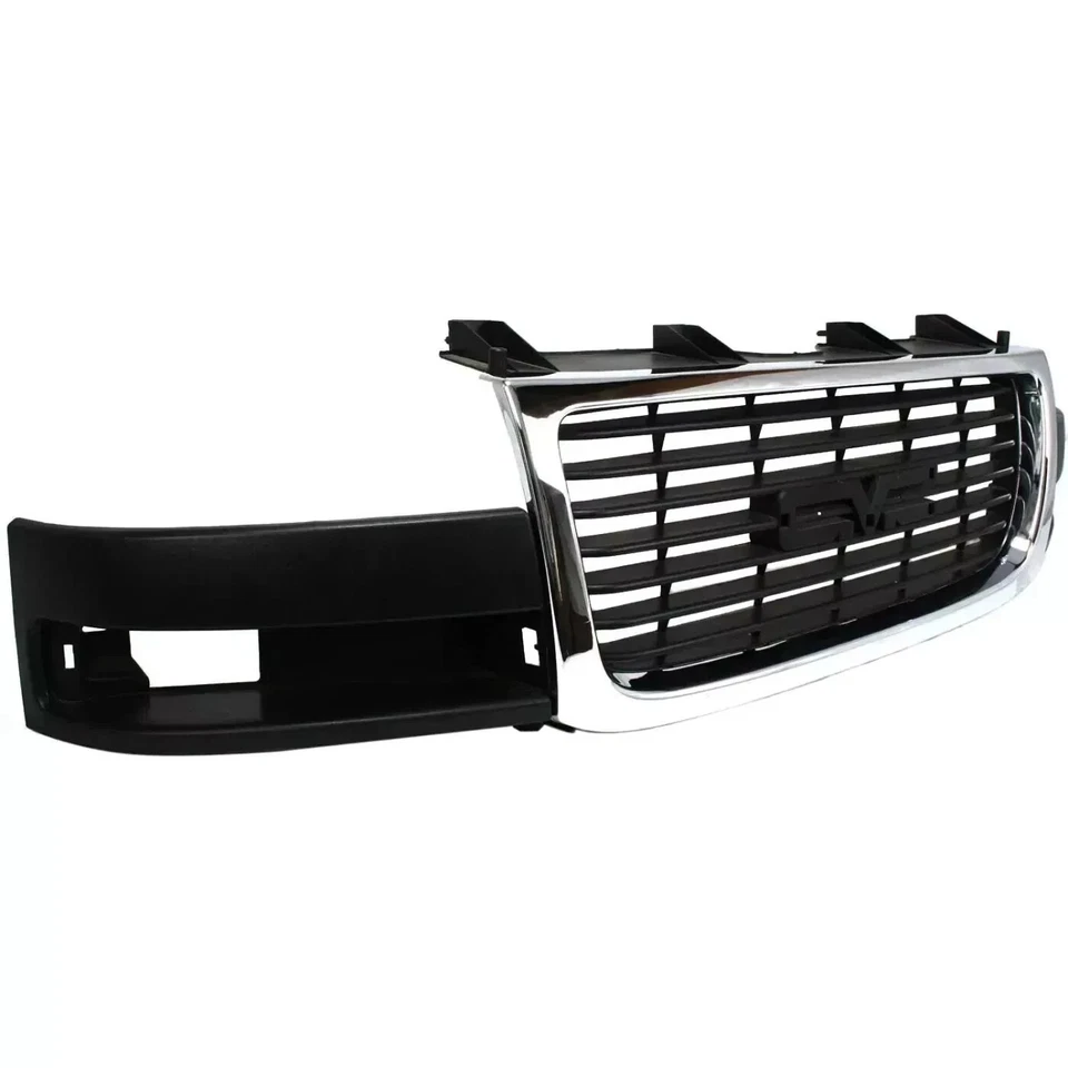 Front Bumper & Grille Chrome Kit For 2003-2023 GMC Savana 1500 2500 3500 4500 Foto 2 de 4