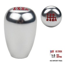 Jdm Racing Type R Style 6 Speed 6mt Manual Gear Stick Shift Knob Silver