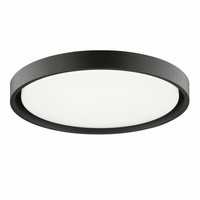 Brilliant Led Deckenleuchte Sonora Ø 41 X 8 Cm Warmweiß-Kaltweiß Schwarz-Weiß