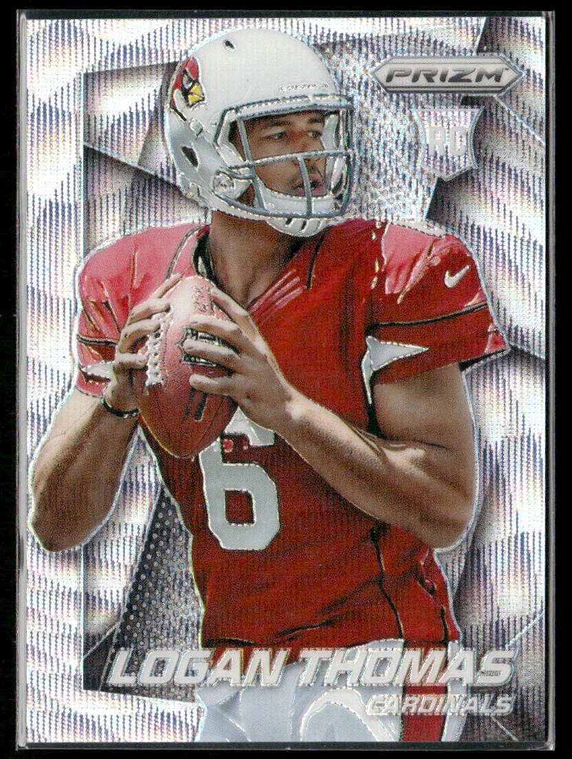 2014 Panini Prizm Light Blue Wave /99 Logan Thomas #258 RC Rookie Cardinals