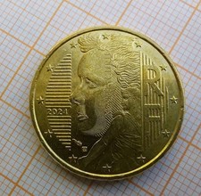 50 cent Sondermünze 2024 Frankreich Marie Curie